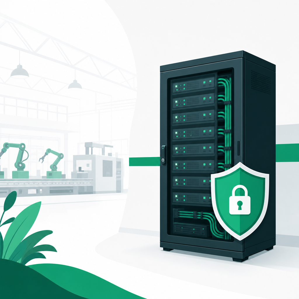 ภาพประกอบ: การติดตั้ง On-Premise ในโรงงานและความปลอดภัยข้อมูลตาม PDPA